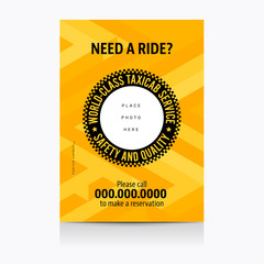 Vertical Business Card Mockup. 3d rendering.