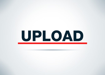 Upload Abstract Flat Background Design Illustration