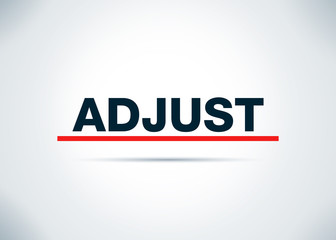 Adjust Abstract Flat Background Design Illustration