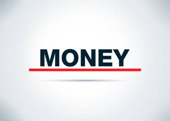 Money Abstract Flat Background Design Illustration