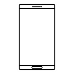 smartphone device isolated icon