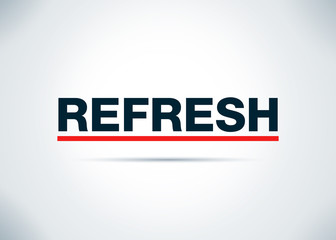 Refresh Abstract Flat Background Design Illustration