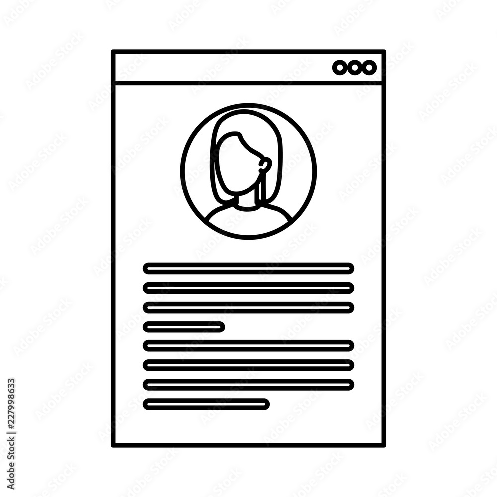 Poster template webpage with login acount