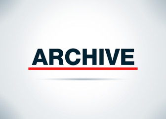 Archive Abstract Flat Background Design Illustration