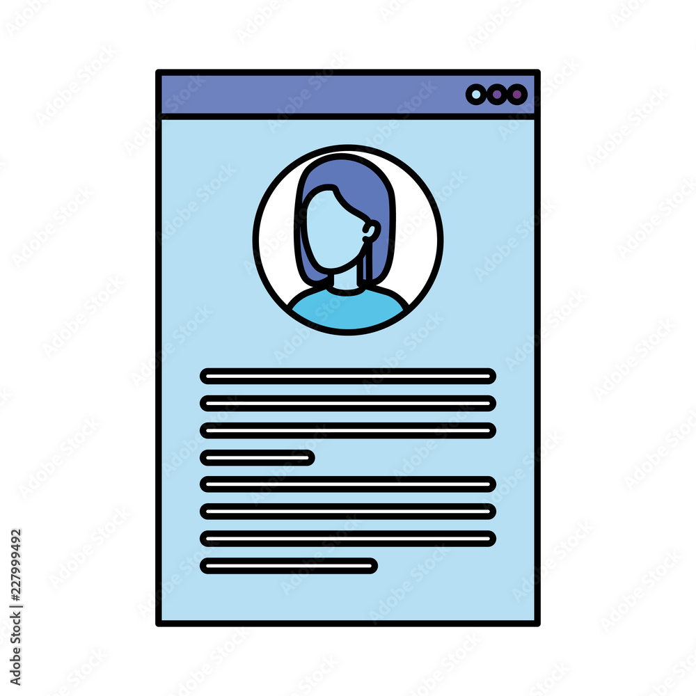 Poster template webpage with login acount