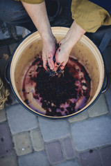 handmade winemaking