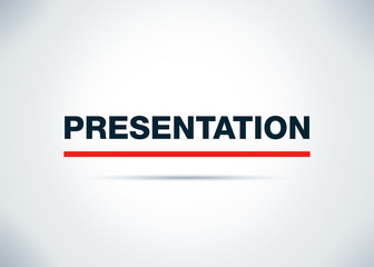 Presentation Abstract Flat Background Design Illustration