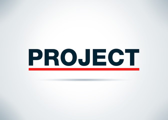 Project Abstract Flat Background Design Illustration