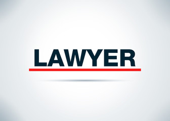 Lawyer Abstract Flat Background Design Illustration