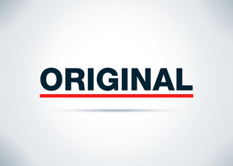 Original Abstract Flat Background Design Illustration