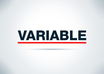 Variable Abstract Flat Background Design Illustration