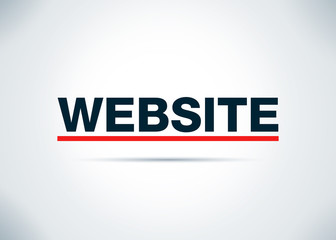 Website Abstract Flat Background Design Illustration