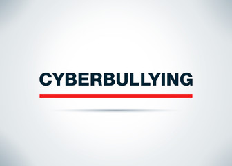 Cyberbullying Abstract Flat Background Design Illustration