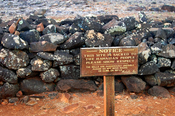 Poli'ahu Heiau Sacred Site of Hawaii People