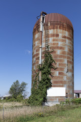 Rusting Grain Bin
