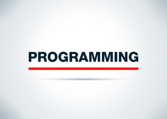 Programming Abstract Flat Background Design Illustration