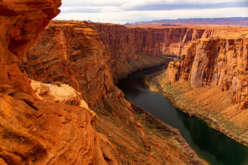 Glenn Canyon of the Colorado River, below Glenn Canyon Dam, Arizona, USA