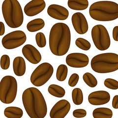 delicious coffee grains pattern