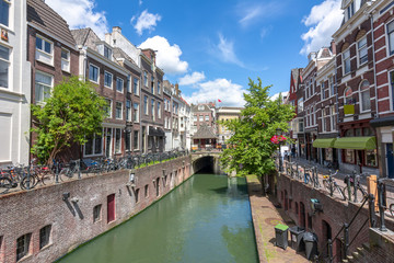 Utrecht canals and architecture, Netherlands