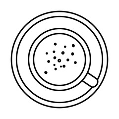 delicious coffee cup icon