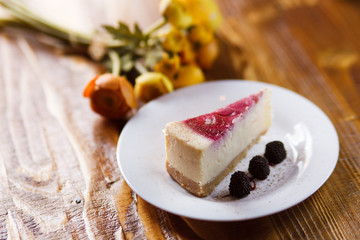 sweet cheesecake