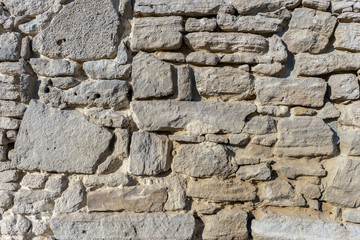 Stone wall for use as a background