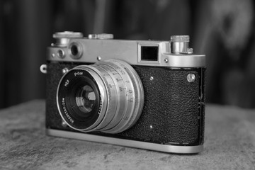 Old photo camera