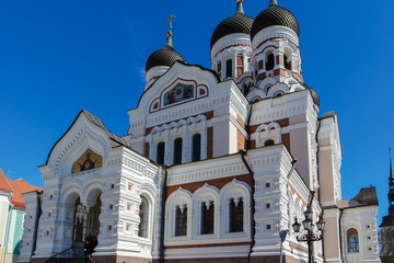 Orthodox Church in the center of Tallinn