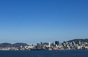 Obraz premium Beautiful cities. Interesting tourist landscapes. Wonderful cities. World wonders. Rio de Janeiro Brazil South America.