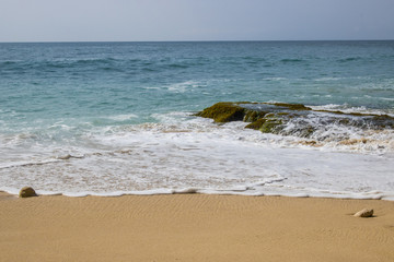 Fototapeta premium beautiful beach view summer holiday