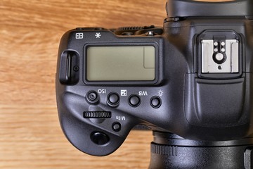 DSLR camera detail