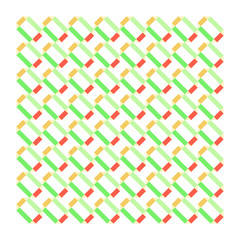 Tartan stoffa texture sfondo astratto tessile stile stampa mosaico mattonella vettoriale concetto tappezzeria colorato verde giallo