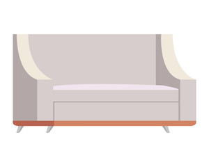 sofa livingroom isolated icon