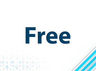 Free Modern Flat Design Blue Abstract Background