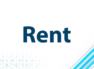 Rent Modern Flat Design Blue Abstract Background