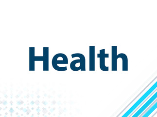 Health Modern Flat Design Blue Abstract Background