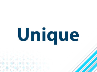 Unique Modern Flat Design Blue Abstract Background