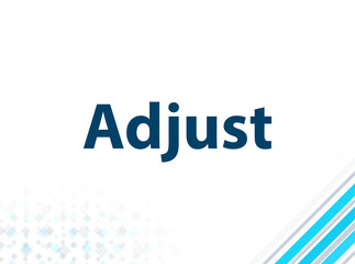 Adjust Modern Flat Design Blue Abstract Background