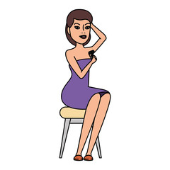 woman in towel waxing armpit with razor blade