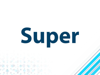 Super Modern Flat Design Blue Abstract Background