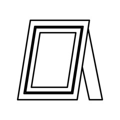 picture portrait isolated icon
