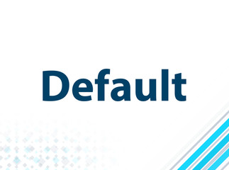 Default Modern Flat Design Blue Abstract Background