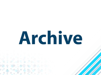Archive Modern Flat Design Blue Abstract Background