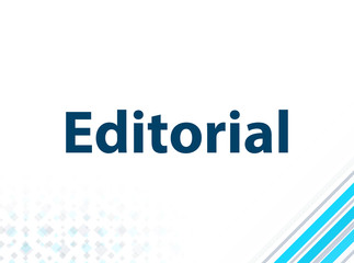Editorial Modern Flat Design Blue Abstract Background