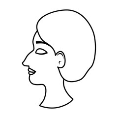 profile of woman with ugly nose and surgery cap