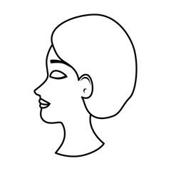 profile of woman with ugly nose and surgery cap