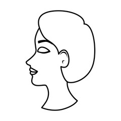 profile of woman with ugly nose