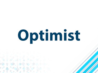 Optimist Modern Flat Design Blue Abstract Background