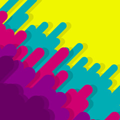 Minimalistic Vector Background . Isolated Vector Elements