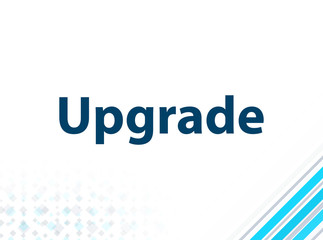 Upgrade Modern Flat Design Blue Abstract Background